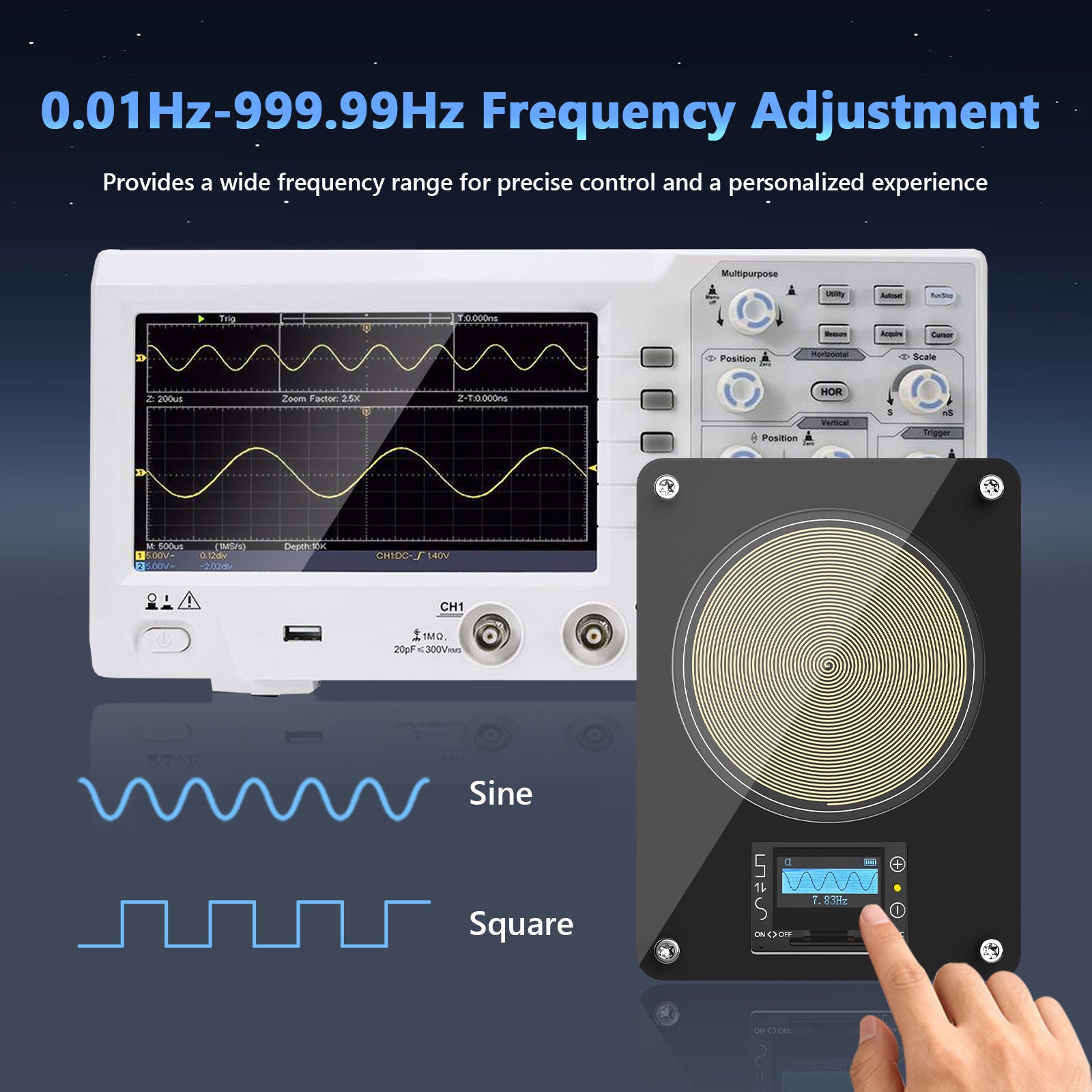 Schumann Frequency Generator H01 - HealPul